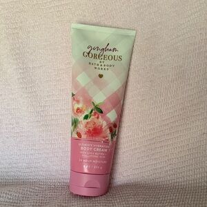 Bath & Body Works Gingham Gorgeous Pink and Mint Body Cream
